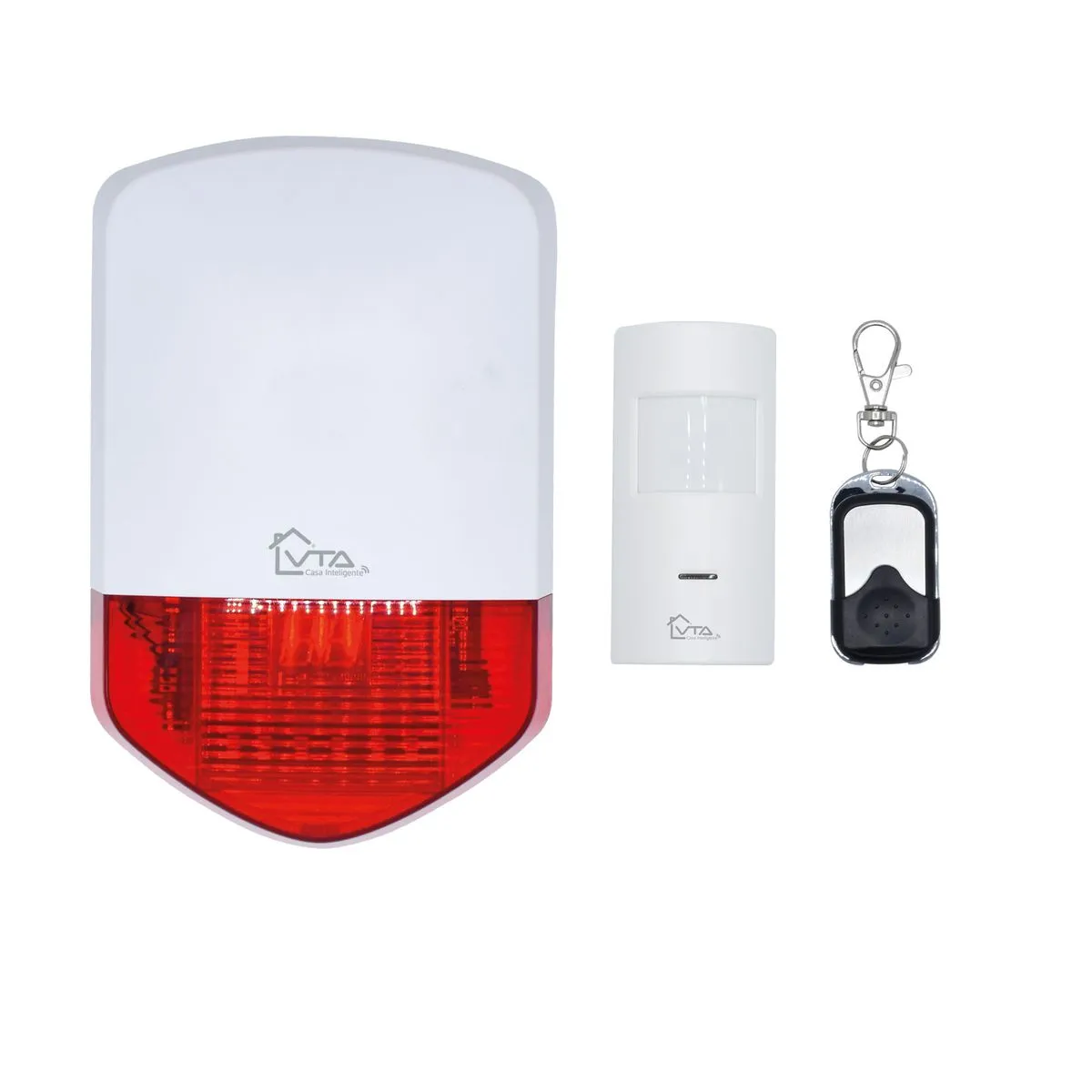 set de alarma rank con sirena + 3 sensores vta+ smart home set de alarma rank con sirena + 3 sensores vta+ smart home